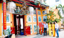 Di tích quốc gia Hiệp Thiên Cung (ảnh chụp khi chưa có dịch COVID-19).