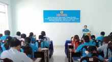 Hội nghị sơ kết 9 tháng hoạt động công đoàn năm học 2021 – 2022.