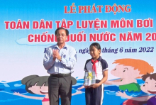 Phong Điền, Bình Thủy, Thới Lai phát động tập luyện môn bơi, phòng, chống đuối nước