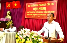 Sơ kết công tác tuyên giáo 6 tháng đầu năm 2022