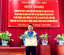 Cán bộ Đoàn làm theo lời Bác