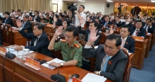 Bế mạc Kỳ họp thứ 6 của HĐND thành phố: Thực hiện đồng bộ các giải pháp phát triển kinh tế - xã hội, đảm bảo quốc phòng - an ninh của thành phố