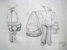 Ký họa tháng tám