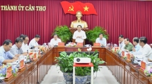 Họp Ban chỉ đạo đóng góp ý kiến quy hoạch TP Cần Thơ thời kỳ 2021-2030, tầm nhìn đến năm 2050