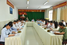 Ban Tuyên giáo Trung ương khảo sát về việc khảo sát việc triển khai thực hiện Quyết định 973-QĐ/BTGTW và công tác biên soạn, phát hành, sử dụng Bản tin Thông tin sinh hoạt chi bộ