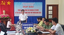 Họp báo thông tin về Kỳ thi tốt nghiệp THPT năm 2023