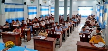 Hơn 400 cán bộ, đảng viên quận Ô Môn kiểm tra nhận thức lý luận chính trị