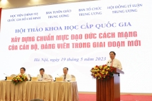 Xây dựng môi trường đạo đức trong giáo dục đạo đức cách mạng cho cán bộ, đảng viên