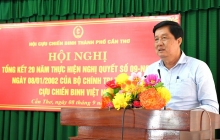 Tăng cường sự lãnh đạo của Đảng đối với công tác cựu chiến binh trong giai đoạn mới