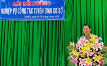 Thốt Nốt mở lớp bồi dưỡng nghiệp vụ công tác Tuyên giáo cơ sở năm 2023