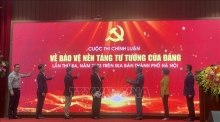 Nâng cao nhận thức mỗi đảng viên bảo vệ nền tảng tư tưởng của Đảng