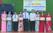 Vĩnh Thạnh: 93 học viên tốt nghiệp Lớp Sơ cấp Lý luận Chính trị