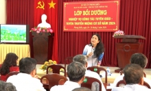 Phong Điền tổ chức Lớp Bồi dưỡng nghiệp vụ công tác tuyên giáo - tuyên truyền miệng cơ sở