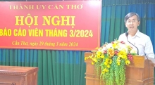 Ban Tuyên giáo Thành ủy Cần Thơ tổ chức Hội nghị Báo cáo viên tháng 3