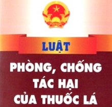 Luật Phòng, chóng tác hại thuốc lá