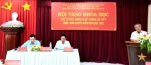 Hội thảo khoa học “Thể lệ biên soạn và Đề cương chi tiết bản thảo Quyển Văn hóa Cần Thơ”