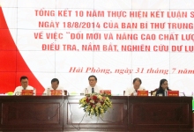 Hội nghị toàn quốc tổng kết 10 năm thực hiện Kết luận số 100-KL/TW của Ban Bí thư khoá XI