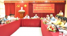 Hội thảo khoa học “Sơ thảo quyển Địa lý và Lịch sử Cần Thơ”