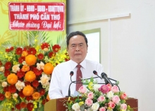 Chủ tịch Quốc hội Trần Thanh Mẫn dự Đại hội Đại biểu Đảng bộ xã Thạnh Xuân lần thứ I, nhiệm kỳ 2025 – 2030