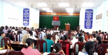 Phường Ô Môn: Hơn 630 cán bộ quản lý, giáo viên, nhân viên được bồi dưỡng, tập huấn lý luận chính trị hè