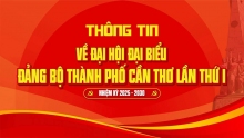 Thông cáo báo chí về Đại hội Đại biểu Đảng bộ thành phố lần thứ I, nhiệm kỳ 2025 - 2030