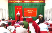 Phường Tân An tổ chức Hội nghị giao ban an ninh tư tưởng - khoa giáo tháng 11