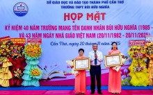 Kỷ niệm 40 năm trường mang tên danh nhân Bùi Hữu Nghĩa