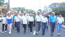 Ngành Y tế Cần Thơ tổ chức đi bộ “Hướng về y tế cơ sở”, lan tỏa tinh thần vì sức khỏe cộng đồng