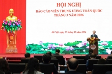 Định hướng công tác tuyên truyền miệng tại Hội nghị Báo cáo viên Trung ương toàn quốc tháng 03/2026