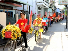 Cần Thơ: Rực rỡ cờ hoa chào mừng ngày hội non sông