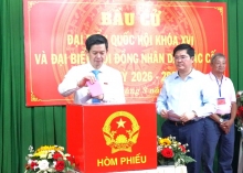 Cử tri TP Cần Thơ nô nức bước vào ngày hội lớn của toàn dân