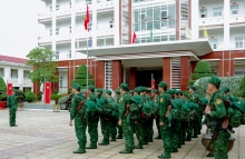 Bộ đội Biên phòng thành phố Cần Thơ luyện tập chuyển trạng thái sẵn sàng chiến đấu năm 2026