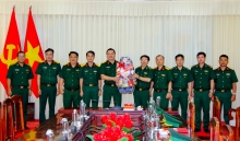 Bộ Chỉ huy Quân sự thành phố Cần Thơ thăm chúc mừng Ban Chỉ huy Bộ đội Biên phòng thành phố nhân ngày Ngày truyền thống Bộ đội Biên phòng Việt Nam