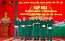 Bộ đội Biên phòng thành phố Cần Thơ gặp mặt kỷ niệm 67 năm Ngày truyền thống Bộ đội Biên phòng