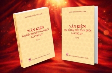 Bộ sách “Văn kiện Đại hội đại biểu toàn quốc lần thứ XIV”: Bước đột phá tư duy và hành động trong giai đoạn mới