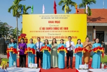 Rực rỡ sắc màu di sản văn hóa Việt Nam tại Đền thờ Vua Hùng thành phố Cần Thơ