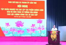 Tạo lập tác phẩm chính luận bảo vệ nền tảng tư tưởng của Đảng: Rèn luyện kỹ năng, linh hoạt phương pháp, chủ động trên không gian mạng