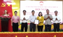 Nhiều hoạt động thiết thực trong công tác Mặt trận xã Nhơn Ái quý I/2026