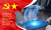 Hoàn thiện khung pháp lý, tạo điều kiện cho chuyển đổi số phát huy tối đa vai trò trong bảo vệ nền tảng tư tưởng của Đảng
