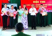 Nâng cao năng lực tuyên truyền miệng qua Hội thi Báo cáo viên, Tuyên truyền viên giỏi tại xã Lương Tâm