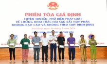 Đưa “Phiên tòa giả định” về vùng biển đảo: Bài học pháp luật sinh động cho ngư dân