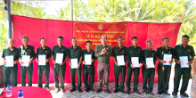 “Hội viên và gia đình hội viên Cựu chiến binh xã Vĩnh Viễn nói không với ma túy”