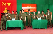 Sôi nổi Hội thi lực lượng tham gia bảo vệ an ninh, trật tự ở cơ sở giỏi