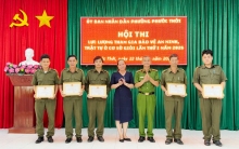 88 thí sinh tham gia Hội thi Lực lượng tham gia bảo vệ an ninh, trật tự ở cơ sở giỏi