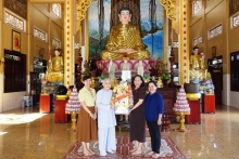Lãnh đạo phường Bình Thủy thăm, chúc mừng các cơ sở phật giáo nhân Đại lễ Phật đản - Phật lịch 2570