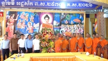 Đoàn công tác Ban Tuyên giáo và Dân vận Trung ương thăm, chúc mừng Đại lễ Phật đản tại Cần Thơ