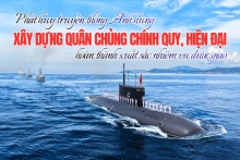 Phát huy truyền thống anh hùng xây dựng quân chủng chính quy, hiện đại hoàn thành xuất sắc nhiệm vụ được giao