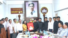 Lãnh đạo Thành ủy Cần Thơ thăm, chúc mừng chúc mừng Đại lễ kỷ niệm 87 năm Ngày Đức Huỳnh Giáo chủ khai sáng đạo Phật giáo Hòa Hảo