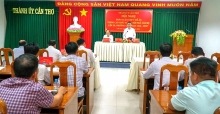 Nâng cao chất lượng đội ngũ cán bộ xã, phường: Tạo nền tảng xây dựng hệ thống chính trị cơ sở vững mạnh