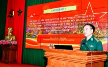Bộ đội Biên phòng thành phố Cần Thơ quán triệt, học tập, triển khai thực hiện Nghị quyết Hội nghị Trung ương 3 khóa XIV